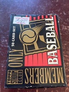 1994 Stadium Club Baseball Members Only 50 Card Set - Griffey / Bonds / Thomas