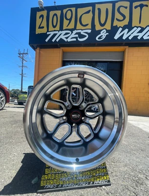 4 17" WELD LAGUNA S107 17x11 -44 4.25 5x127  OBS CHEVY SQUARE BODY C-10 - Image 1 of 4