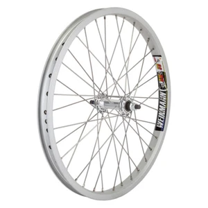 20" Weinmann DM30 BMX Bicycle Front Wheel 36h Hubs B/O 3/8 Silver NMSW - Picture 1 of 1