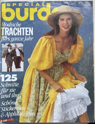 Burda 1991_11 with cut sheet to sew yourself costumes - Image 1 of 4