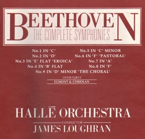 Beethoven The Complete Symphonies Halle Orchestra James Loughran 7 Cassette Box - Picture 1 of 4