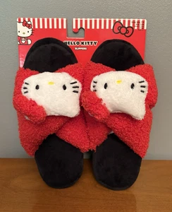 New Hello Kitty Slippers Women's Size: S/M 7-8 - Picture 1 of 5