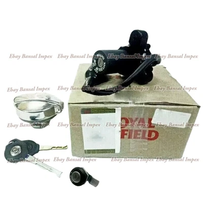 Genuine Royal Enfield Common Key Set RAP00018 Super Meteor 650 Foto 1 de 4