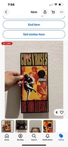 GUNS N' ROSES - "Use Your Illusion I" 1991 SEALED CD LONG BOX w/Hype Stickers - Bild 1 von 2