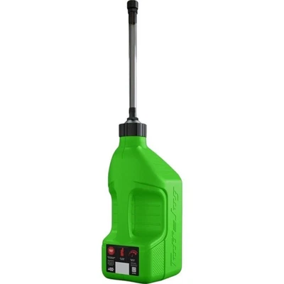Tuff Jug Gen 3 10 Ltr Kawasaki Green / Black Standard Cap Auto Shut-Off Fuel Can