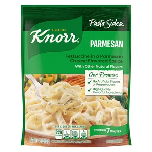 Pasta Beilagen Parmesan für eine leckere schnelle Pasta Beilage ohne künstliche Aromen - Bild 1 von 12