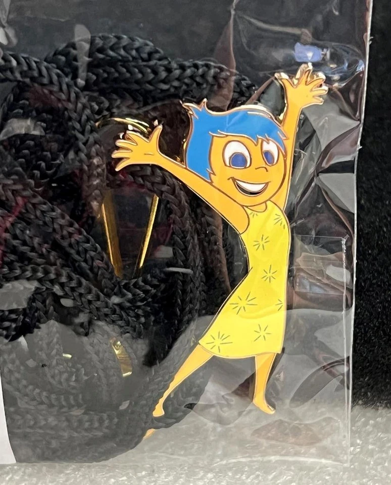 Walt Disney Co Store DEC Inside Out Joy Bolo Lanyard NOT for Pins LE 200 - Image 1 of 1