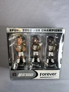 Forver Collectibles San Antonio Spurs 2003 NBA Championship Bobblehead Set - Bild 1 von 5
