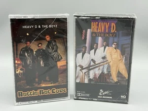 Heavy D & The Boyz Cassette Lot Big Tyme & Nuttin’ But Love MCA Sealed New - Picture 1 of 8