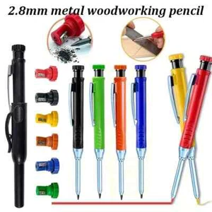 2,8 mm lange Spitze Tiefloch Druckmarker Bleistift Tracer Holster Anspitzer UK - Bild 1 von 16