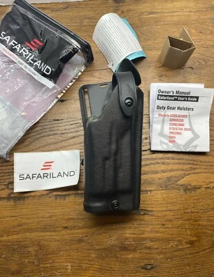 Safariland® 6285 Level-2 SLS  RH Duty Holster, GLOCK 19 23 ( ALL GENS ) w/ LIGHT - Image 1 of 4