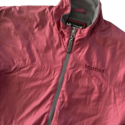 Jaqueta corta-vento feminina Marmot M marrom forrada de lã ventilada ao ar livre - Imagem 1 de 4