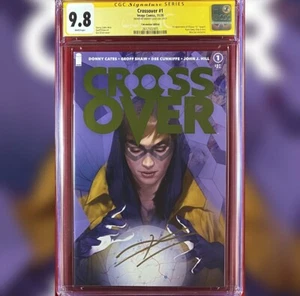CROSSOVER #1 BEN OLIVER CONVENTION EDITION CGC 9.8 SS SIGNED BY DONNY CATES - Picture 1 of 1