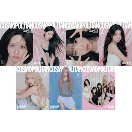 COSMOPOLITAN Korea 2025 February IVE,PROJECT,JANG WONYOUNG, K POP, KSTAR, KGOODS - Image 1 of 1