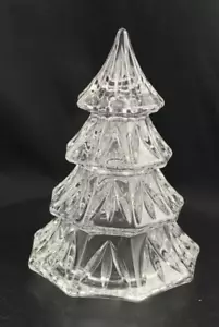 Marquis by Waterford Lead Crystal Christmas Tree Sculpture 3 1/2" (3.5") Germany - Picture 1 of 4