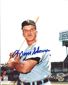 Bill "Moose" Skowron Chicago White Sox Autographed 8x10 Baseball Photo PSA/DNA