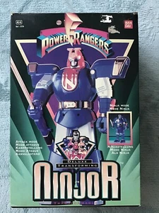 Mighty Morphin Power Rangers Deluxe Transforming DX Ninjor Bandai - Imagen 1 de 6