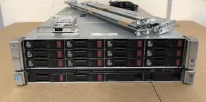 HP D3600 7.2TB 15K 12G SAS DL360 Gen9 24-Core 256GB Server Storage Configuration - Picture 1 of 2