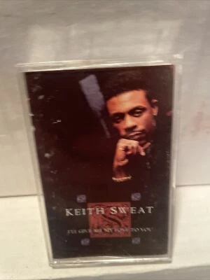 KEITH SWEAT I'LL GIVE ALL MY LOVE TO YOU Cassette Tape 1990 RnB Hip-Hop Rare - Image 1 of 4