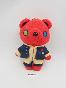 Hypnosis Mic Division Rap Battle B3006 Red Kuma Bear SEGA Plush 5" Toy Doll - Picture 1 of 7