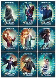 DC LEGENDS OF TOMORROW - Season 1 - CW Show - 10 Card Character Promo Set - Picture 1 of 4