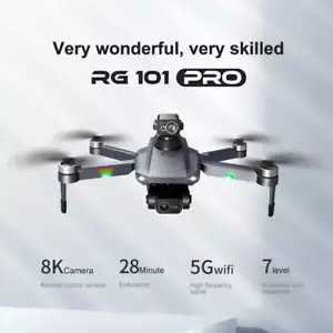 ISPEKTRUM RG101 Pro Drone 8K Camera 2-Axis Gimbal 360 Obstacle Avoidance - Picture 1 of 26