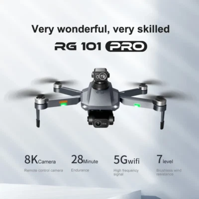 ISPEKTRUM RG101 Pro Drone 8K Camera 2-Axis Gimbal 360 Obstacle Avoidance  - Image 1 of 4