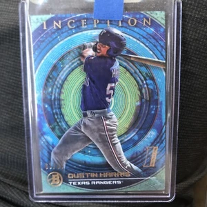 2022 Bowman Inception - Blue Foil #97 Dustin Harris /99 (RC) - Picture 1 of 2