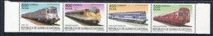 Guinea Ecuatorial Guinea Ecuatorial 2005 Ferrocarriles Trenes Ferrocarriles 1975-1978 MNH - Imagen 1 de 1