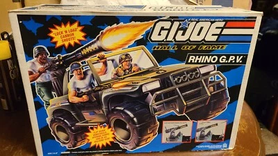 MiB Vintage Gi Joe real american hero Hall of Fame Rhino G.P.V. - Image 1 of 4
