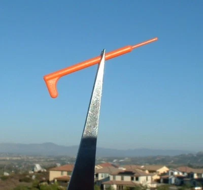 NICE! 2" Custom RED Extension Lightsaber Darth Vader Vintage Star Wars A - Image 1 of 3