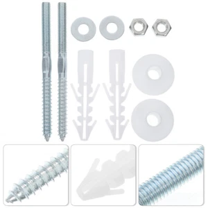 Screws Universal Spring Core Sink Stopper Toilet Seat Replacement Kit - Picture 1 of 12