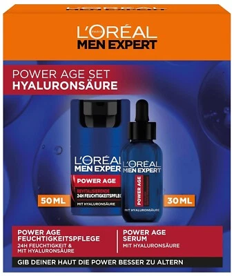 L'Oréal Men Expert Pflegeset gegen Falten für Männer, Geschenkset mit Anti-Aging - Bild 1 von 4