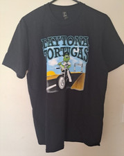 Sheldon Daytona Tortugas Mascot NEW Med T-Shirt Baseball National Motorcycle Day