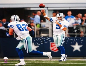 COWBOYS - ROMO - WITTEN - 8 1/2 X 11 GLOSSY SIGNED PHOTO REPRINT - Picture 1 of 1