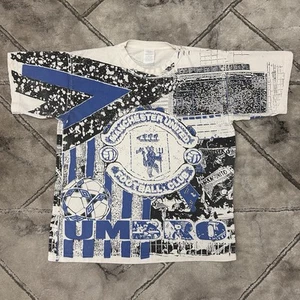 Camiseta estampada Umbro vintage años 90 Manchester United - XL fútbol para hombre - Imagen 1 de 9
