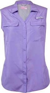 HABIT Women's Sleeveless Fishing Guide Shirt, Fairy Wrench, X-Large - Picture 1 of 3
