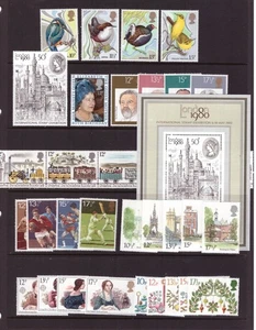 Great Britain 1980 Commemorative stamps year sets mint MNH collection - Picture 1 of 1