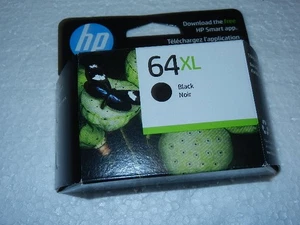 NUEVO OEM Genuino HP 64xl Negro Cartucho de Tinta caducado 06/26 hp64xl 64 xl N9J92AN Negro - Imagen 1 de 7