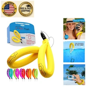 Secure Your Camera with 2 Marine-Yellow Floating Wrist Straps - 200g Capacity - Picture 1 of 10