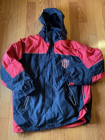 G III G3 IU Indiana University 3 in 1 Coat Red Black L Cover