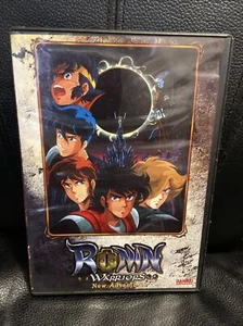 Ronin Warriors New Adventures DVD 1989 Samurai Anime Bandai Tested & Working - Picture 1 of 11