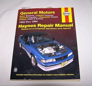 1982 - 1994 GENERAL MOTORS HAYNES REPAIR MANUAL - Picture 1 of 2