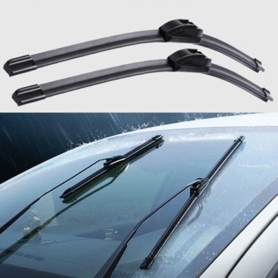 Front & Rear Windshield Wiper Blades For DODGE DURANGO 2004-2009 OEM Quality - Image 1 of 4