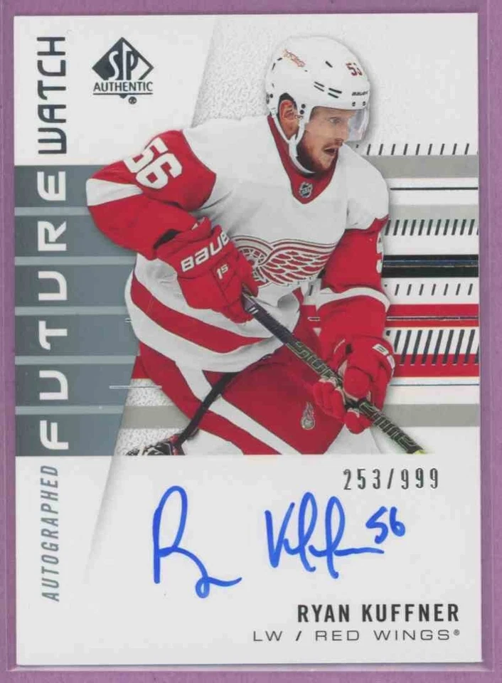 2019-20 SP AUTHENTIC FUTURE WATCH AUTO RYAN KUFFNER #155 #'d 253/999 ROOKIE RC - Image 1 of 1