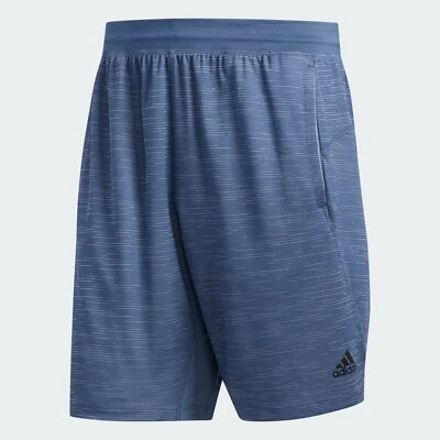 Pantalones cortos deportivos Adidas para hombre 4KRFT a rayas brezo gimnasio entrenamiento físico cortos DX9449