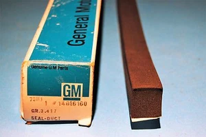 1977-81 c3 corvette air duct seal 14016160 NOS NEW GM (G2-13) - Bild 1 von 1