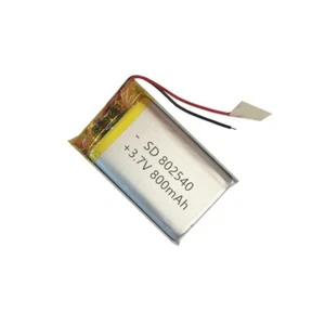 802540 3.7V 800mAh Lipo Polymer Battery For positioner GPS massager lights - Picture 1 of 8