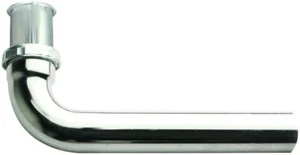 PLUMB PAK PP16-7CP Brass Chrome 1-1/2-in x 7-in Slip/Direct Waste Drain Tube - Picture 1 of 2