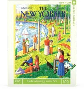 Sunday Afternoon in Central Park 1000 Pc Puzzle ~ The New Yorker Puzzle Company - Picture 1 of 3
